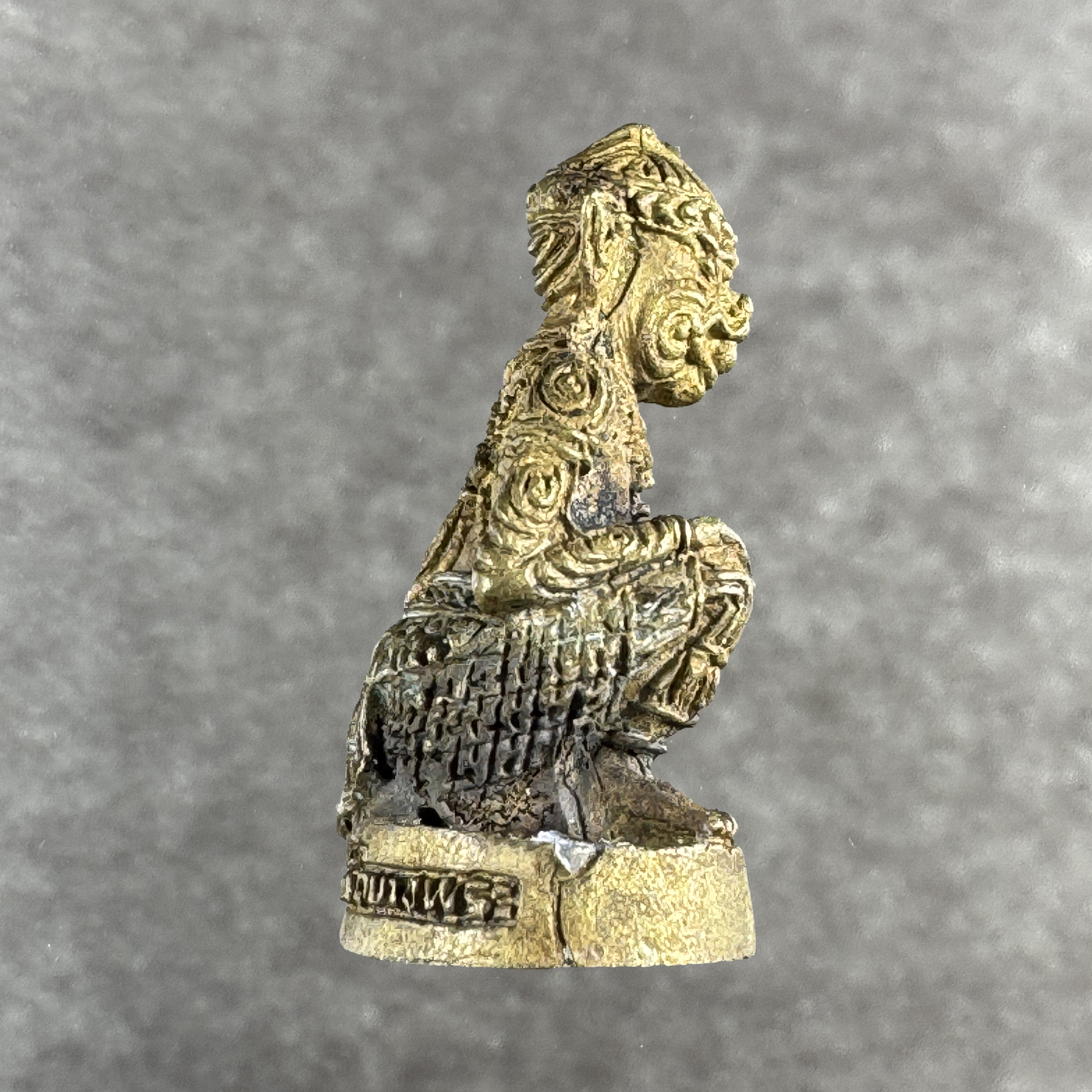 Luang Pho Pern Hanuman Khun Krabi Nuea Thong Lueang B.E.2539/A.D.1996 – Bild 6